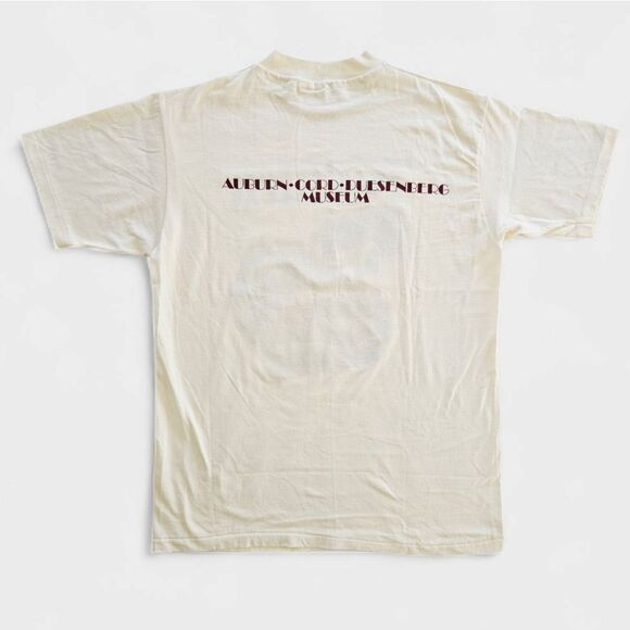 Vintage 1980's Auburn Cord Duesenberg Classic Car Museum Graphic Tee T-Shirt L - Picture 2 of 10